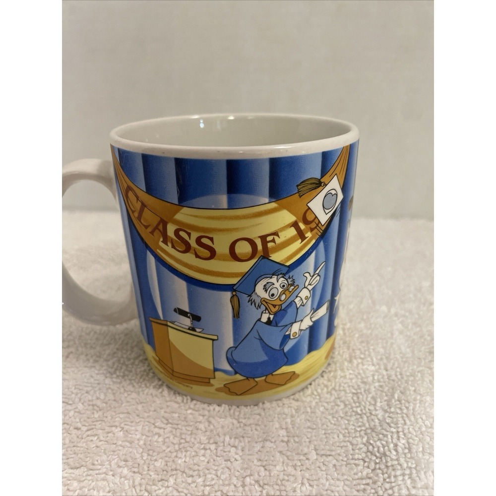 Disney Mug Donald Daisy Duck Minnie Mickey Mouse Graduation Coffee Cup - Picture 2 of 6